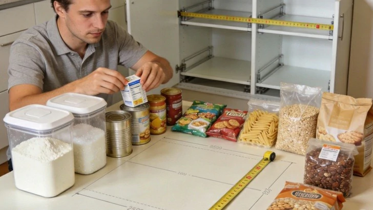 Creative Pantry Cabinet Organization Hack