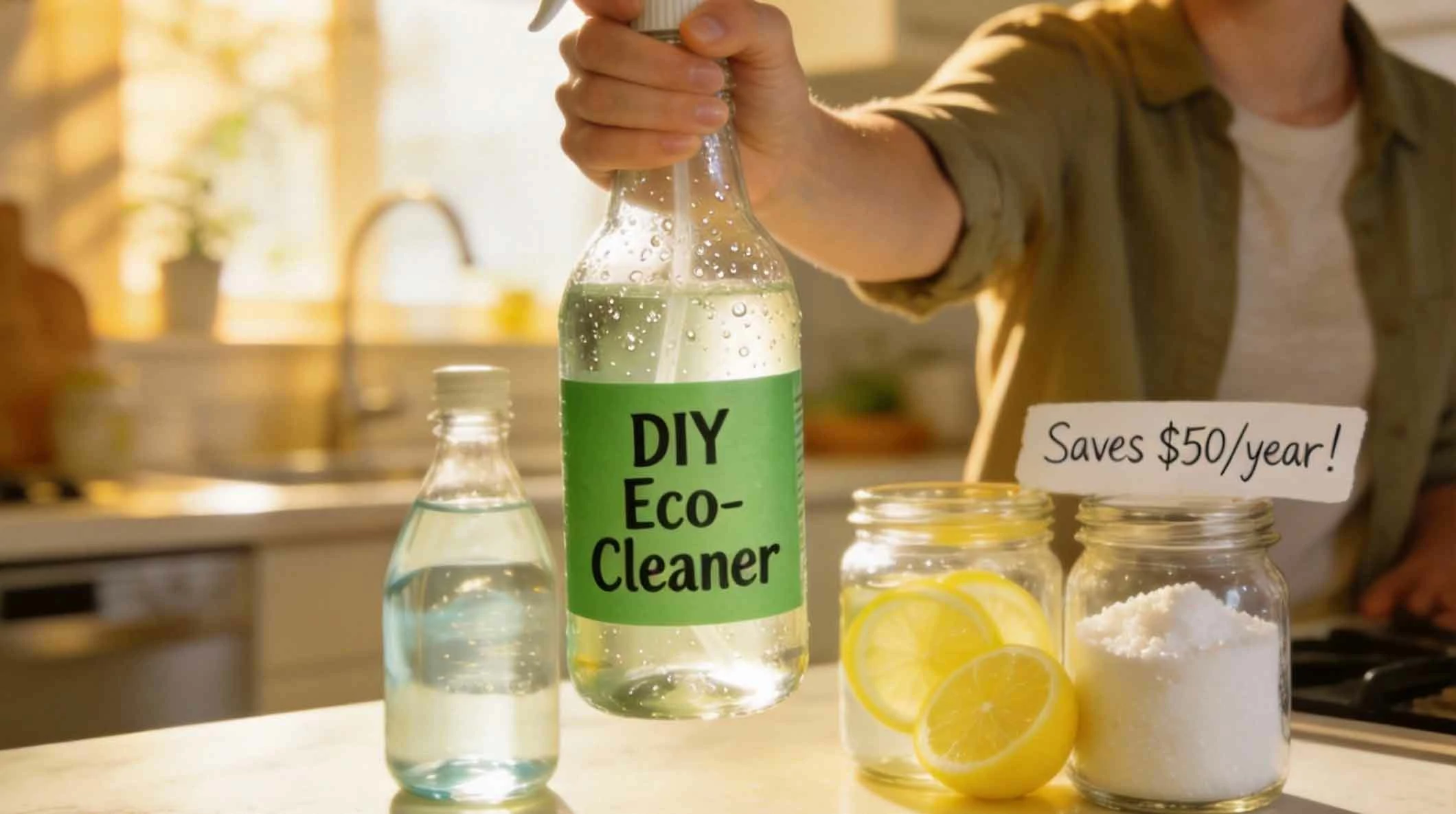 DIY Citrus Vinegar Cleaning Spray for a Fresh Home
