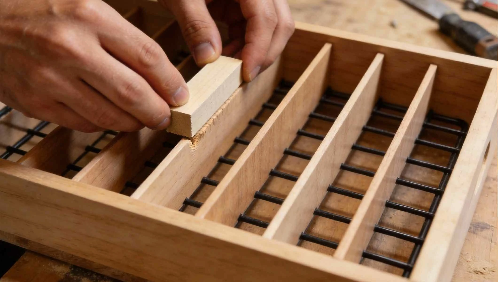 DIY Cooling Rack Organizer