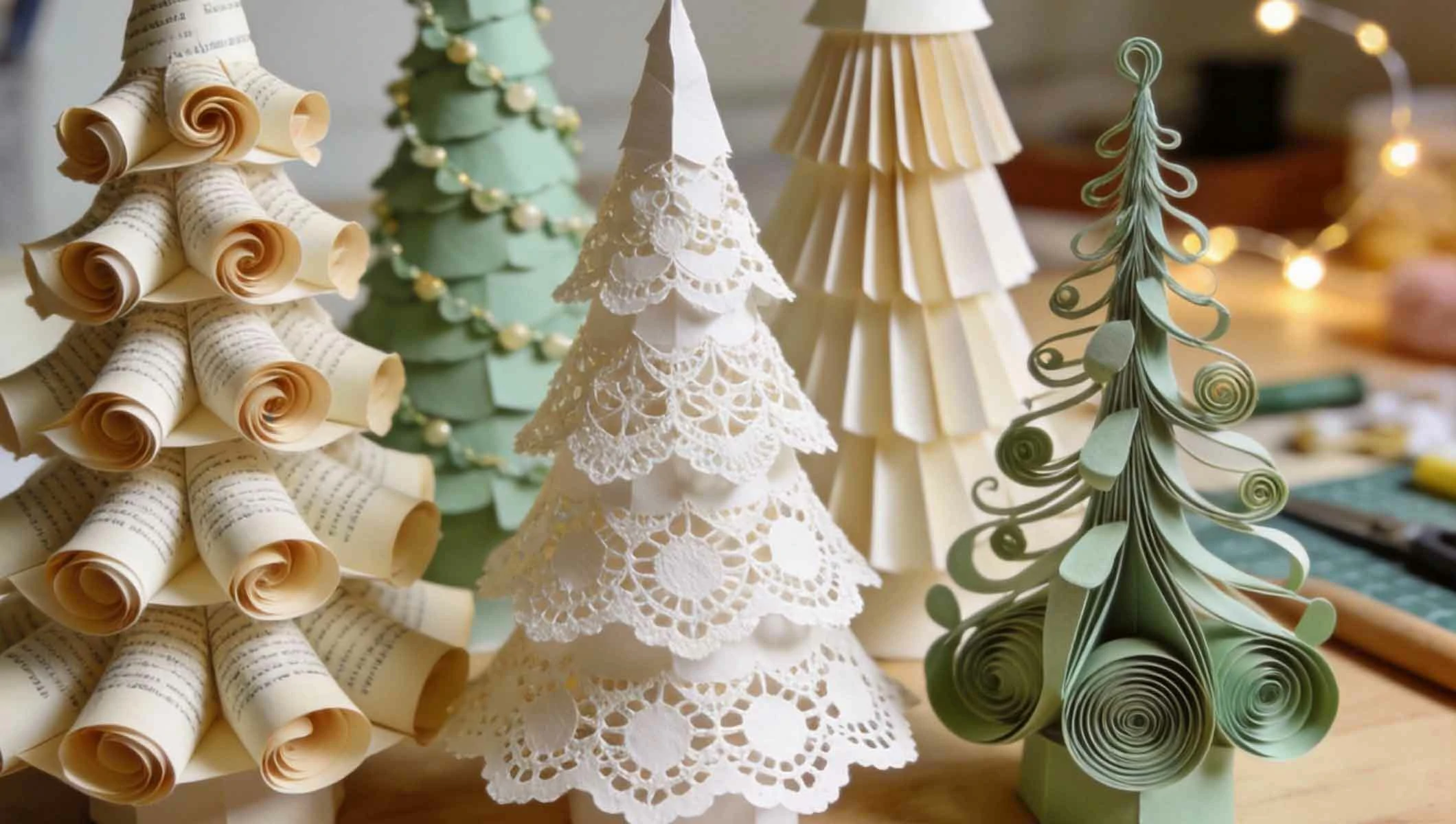 DIY Mini Christmas Trees: 37 Creative Craft Ideas