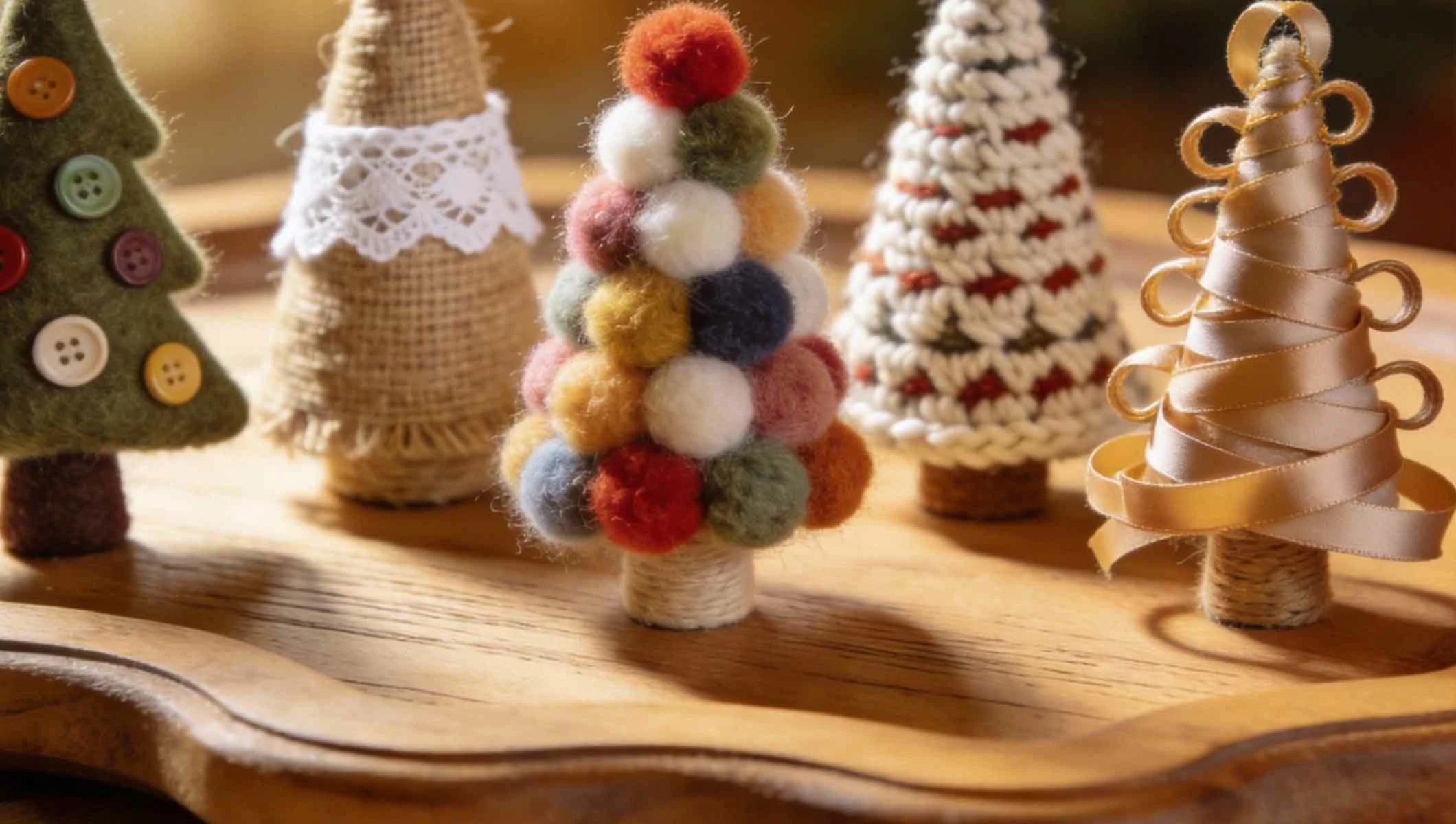 DIY Mini Christmas Trees: 37 Creative Craft Ideas