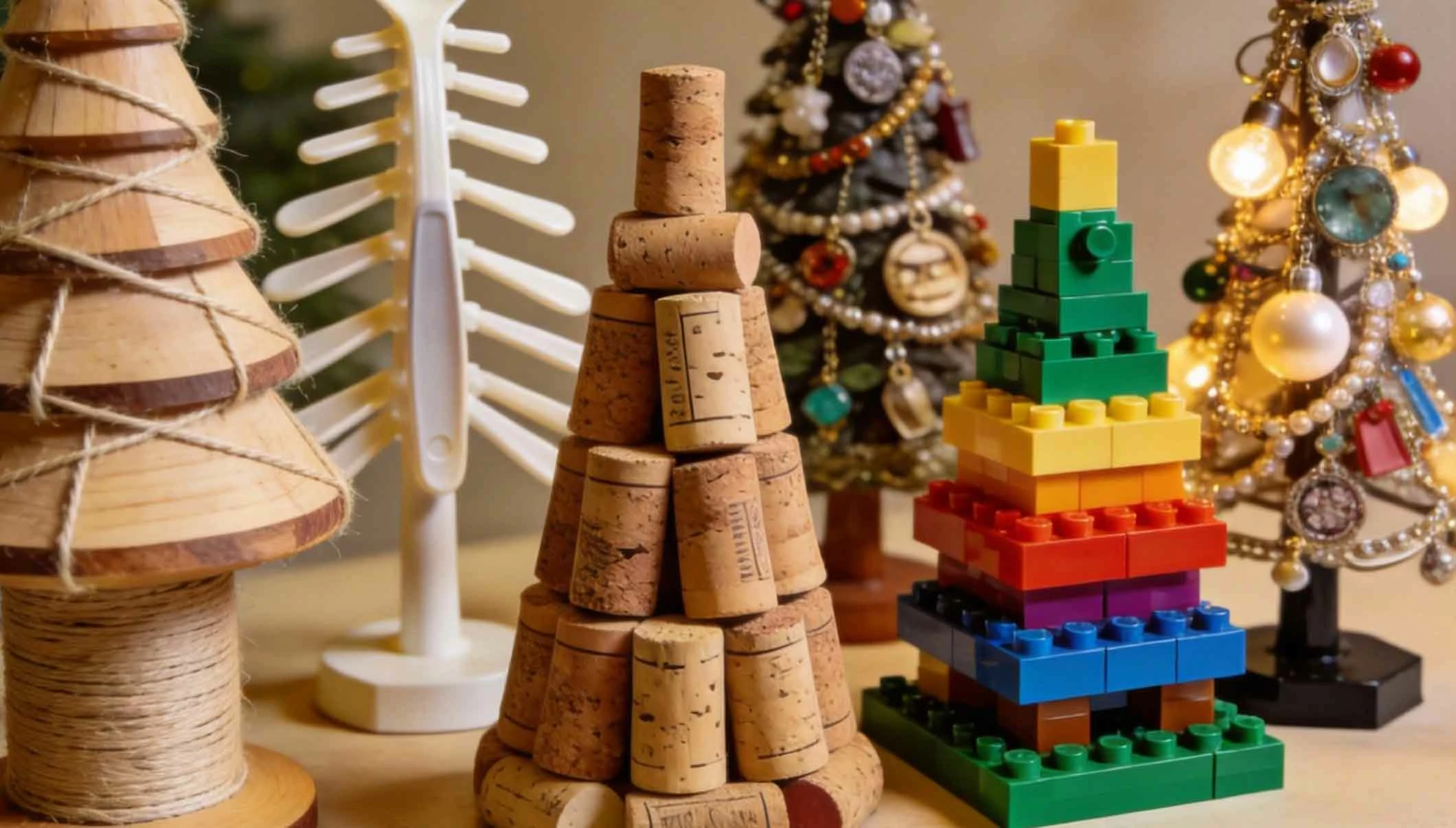 DIY Mini Christmas Trees: 37 Creative Craft Ideas