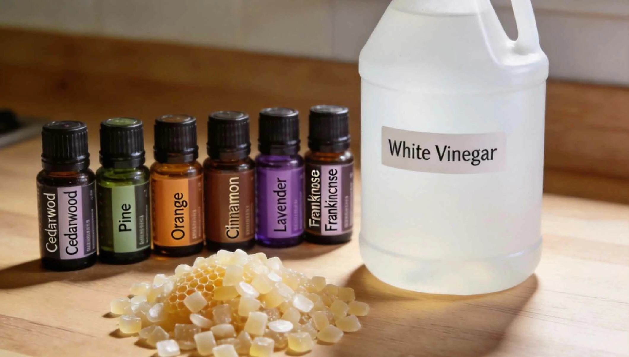 DIY Natural Wood Furniture Polish