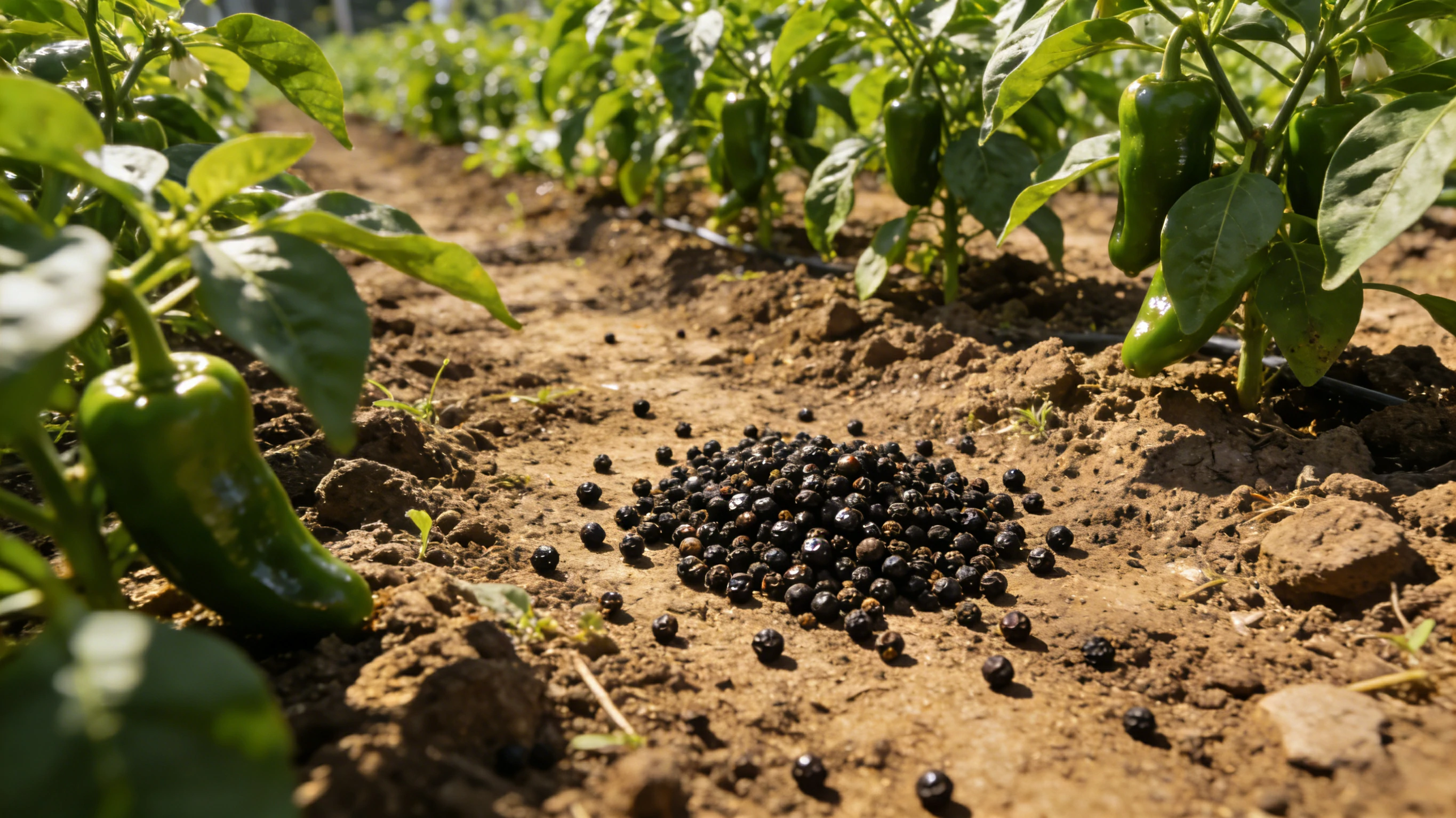 How Black Pepper Naturally Protects Plants from Pests