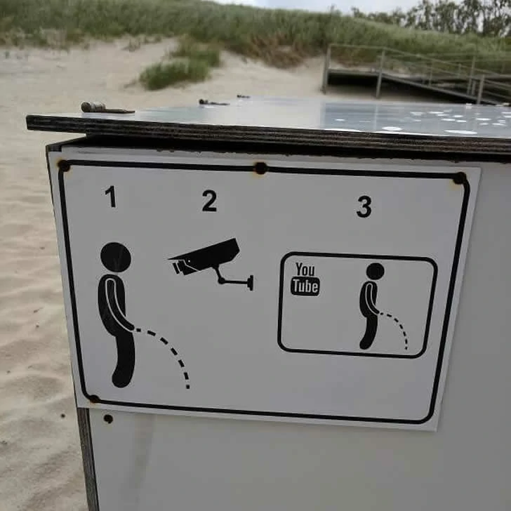 Holidaymakers did not expect the beach to be so