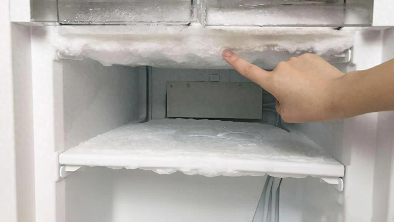 Removing ice cubes from the refrigerator only requires a plastic bottle.