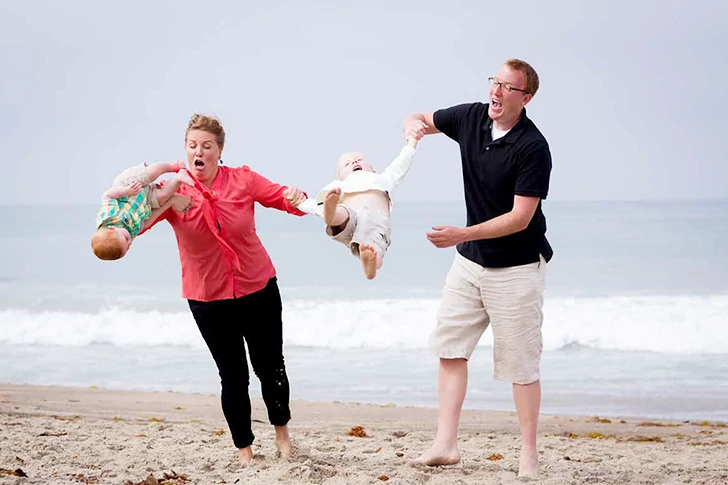 これらの写真がビーチで撮られたとは誰も思わないでしょう