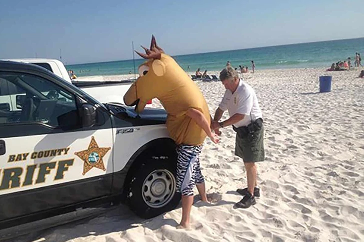 これらの写真がビーチで撮られたとは誰も思わないでしょう