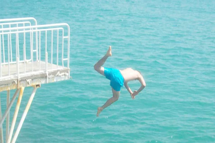 これらの写真がビーチで撮られたとは誰も思わないでしょう