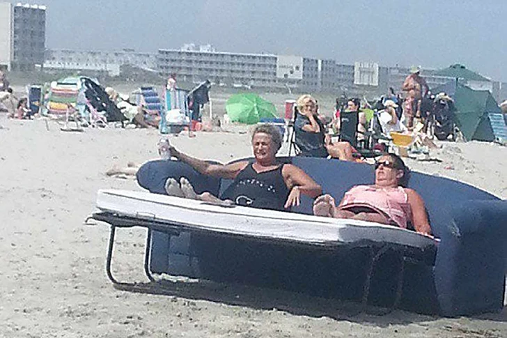 これらの写真がビーチで撮られたとは誰も思わないでしょう