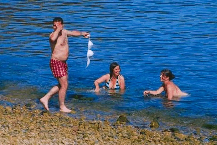 これらの写真がビーチで撮られたとは誰も思わないでしょう