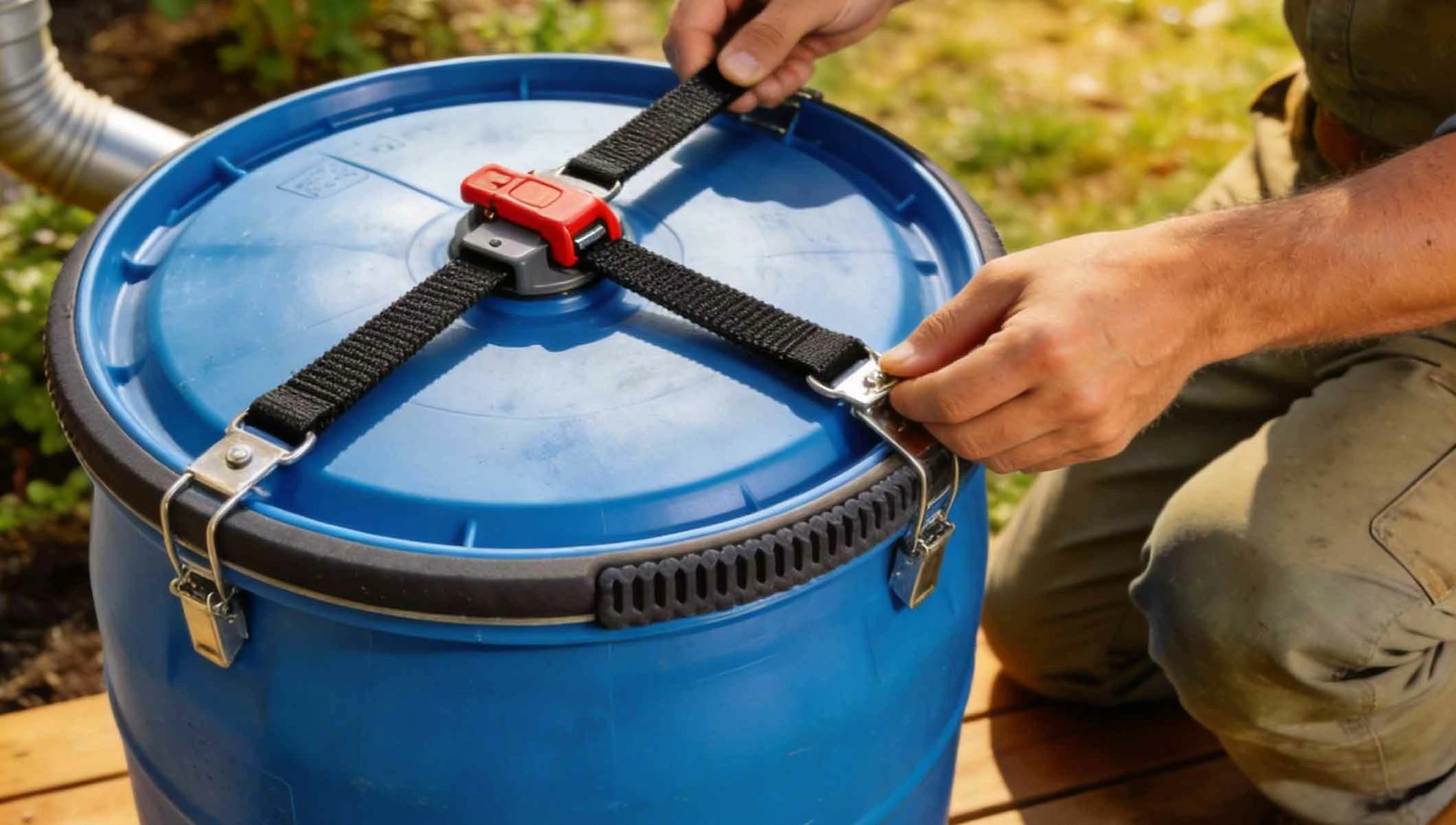 Trash Can to Rainwater Collector DIY (Under $30)