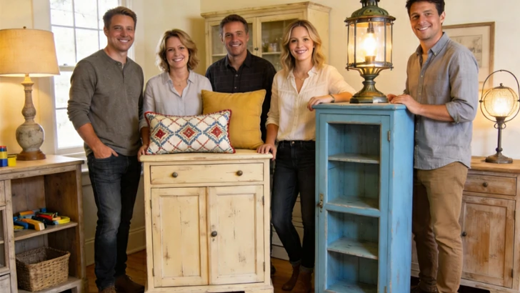 Upcycled Project: Faux Planter Trash Can & Stool Makeover