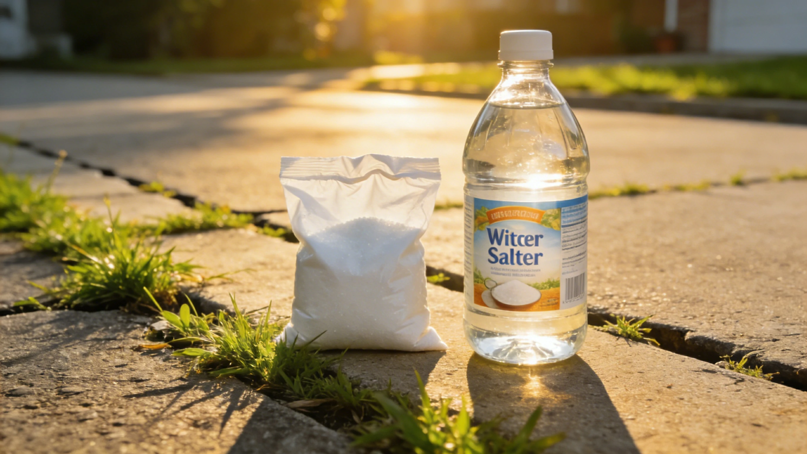 Vinegar & Epsom Salt Weed Killer Recipe